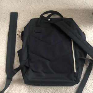 Black backpack